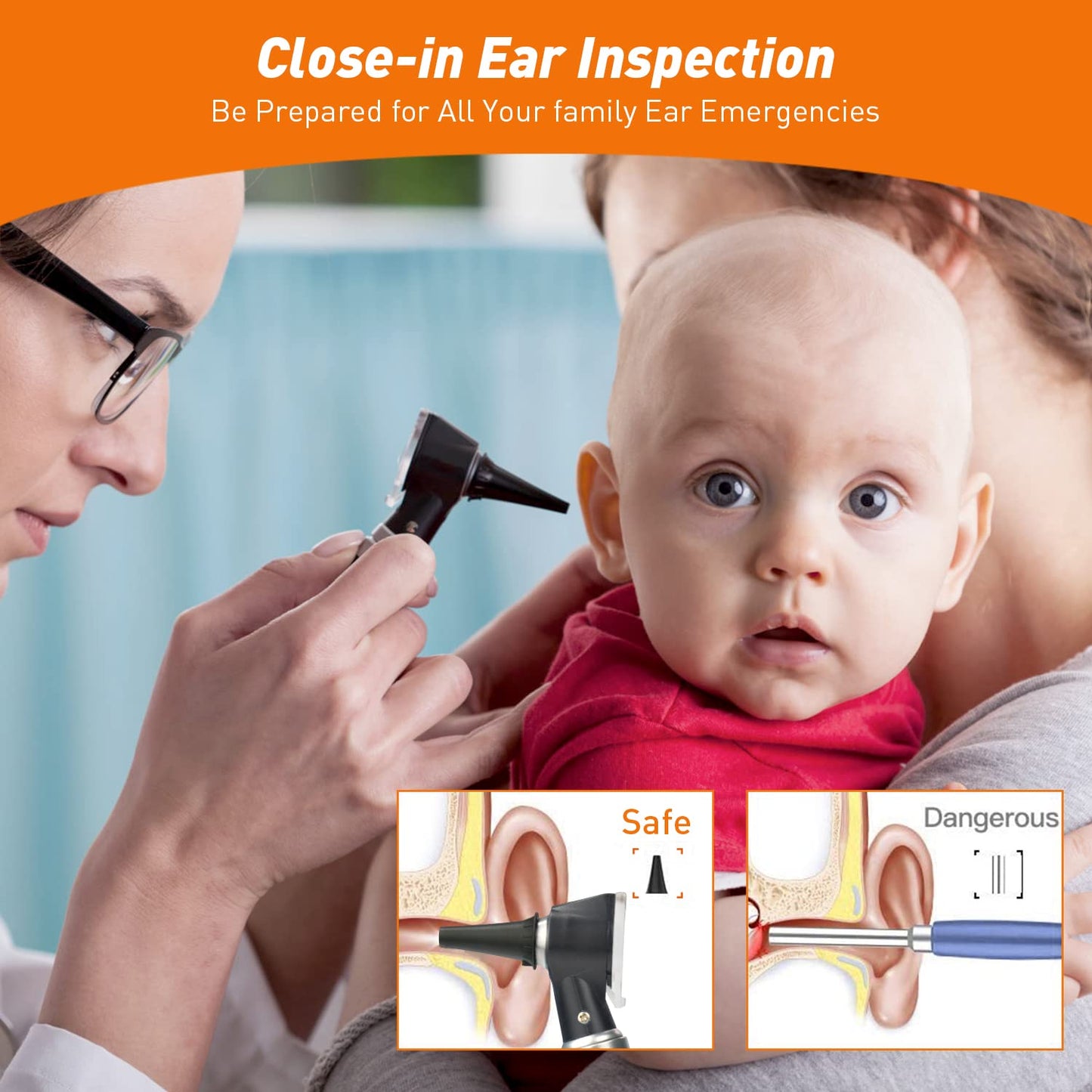 OT10J Black Otoscope
