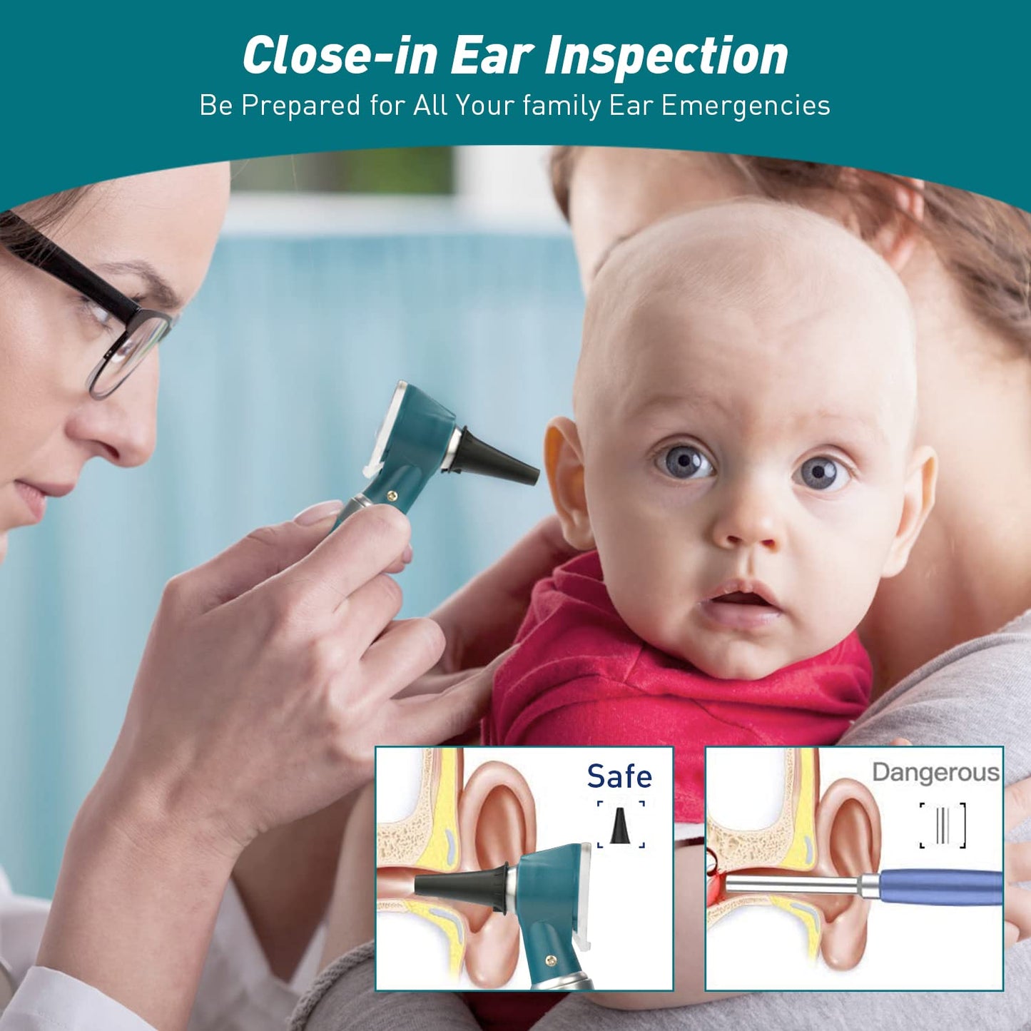 OT10J Green Otoscope