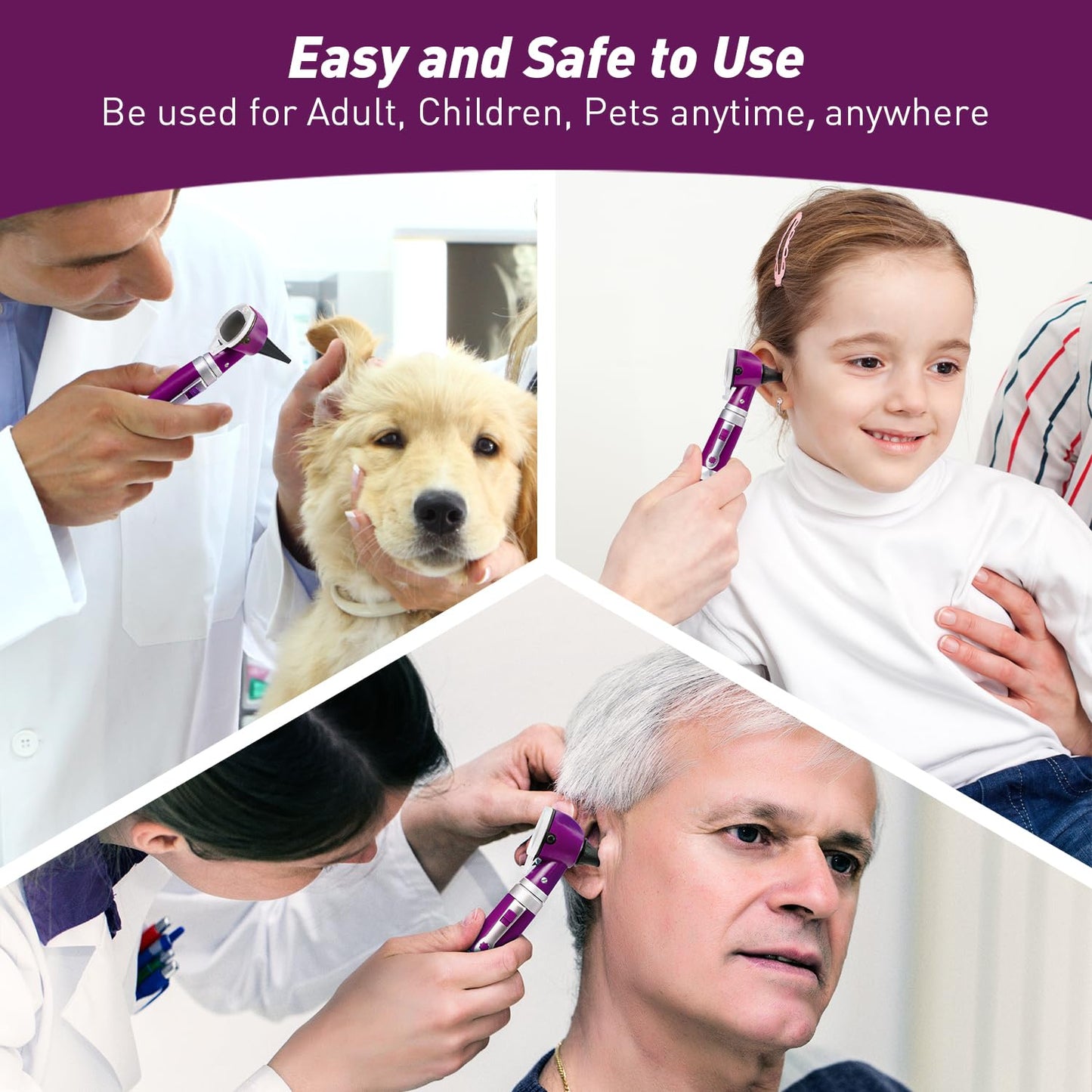 OT10D Purple Otoscope