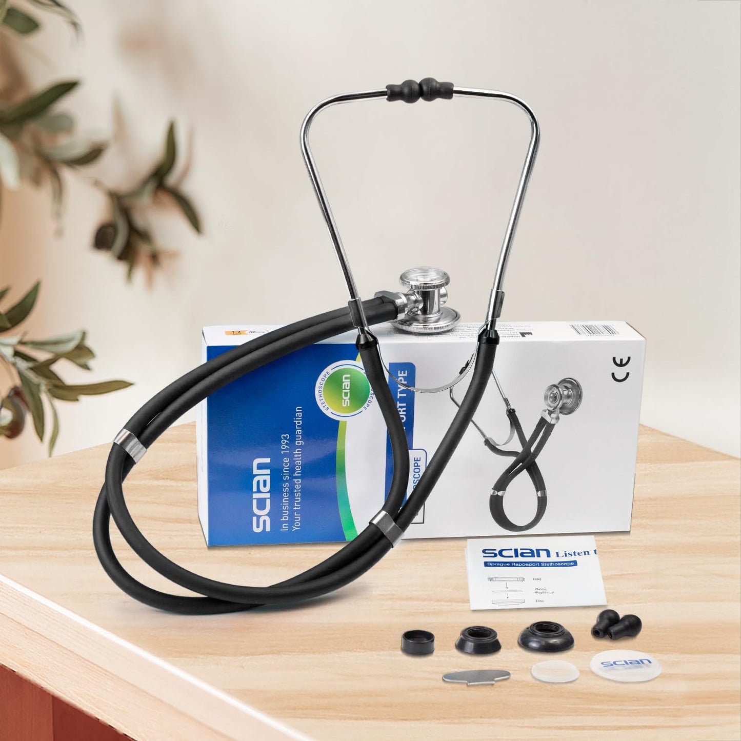 30C Black Stethoscope