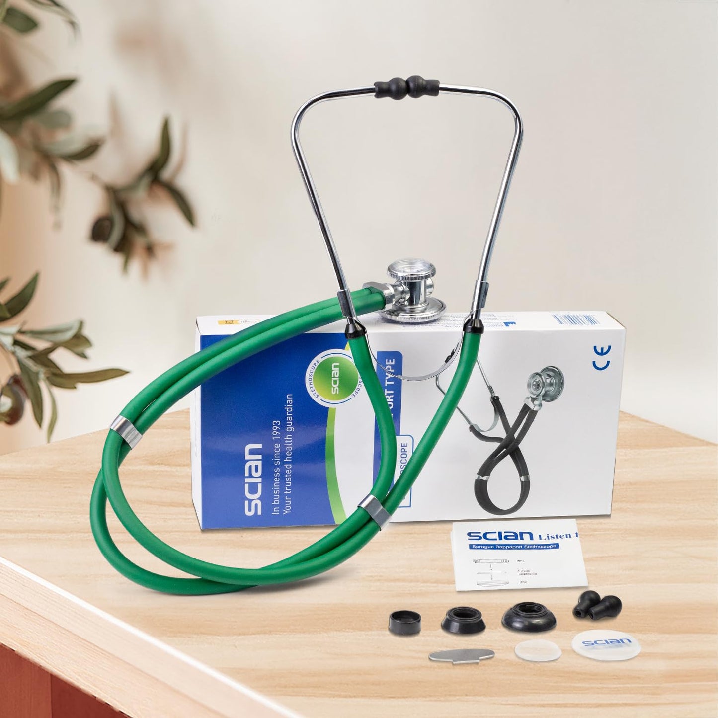 30C Green Stethoscope