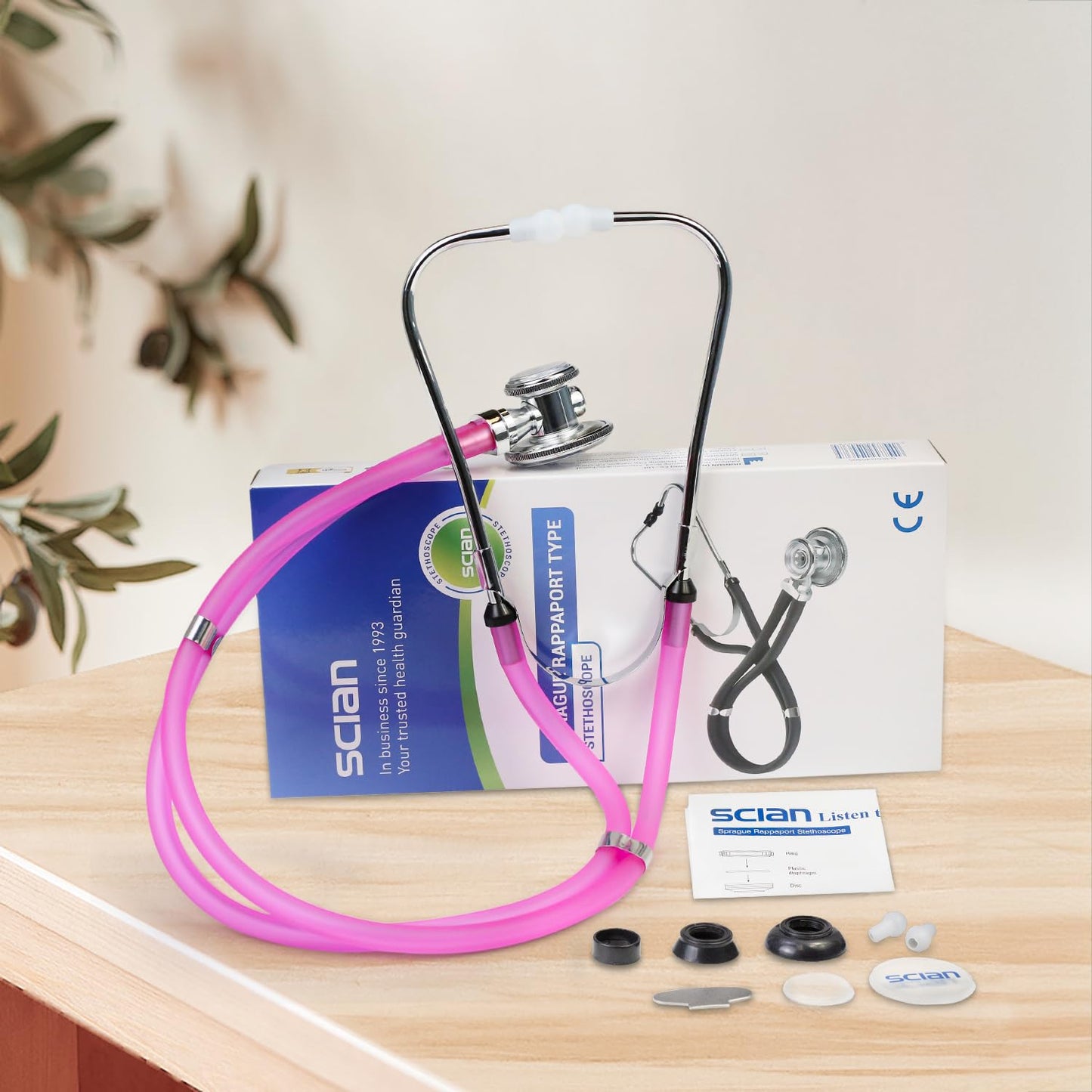 30C Pink Stethoscope