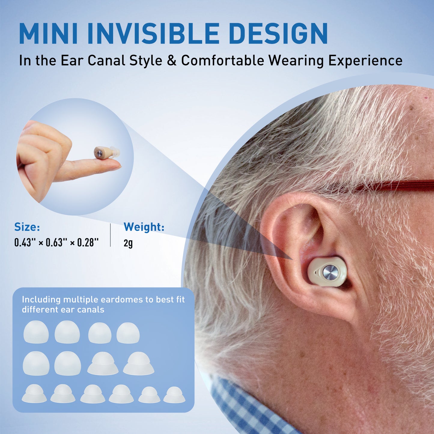 GM-953 Rechargeable Hearing Aids