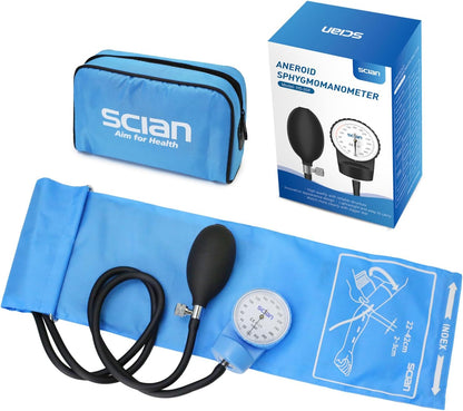 HS-20F Skyblue Aneroid Sphygmomanometer
