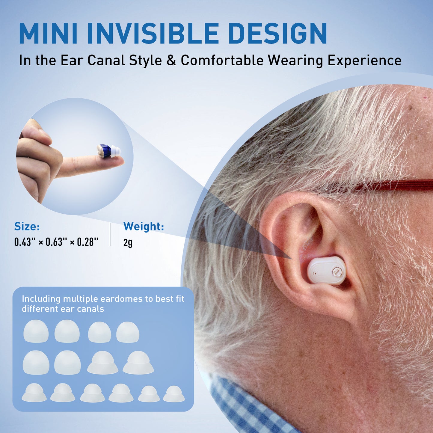 GM-952 Rechargeable Hearing Aids
