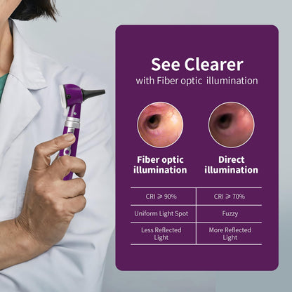 OT10D Purple Otoscope
