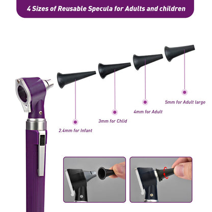 OT10J Purple Otoscope