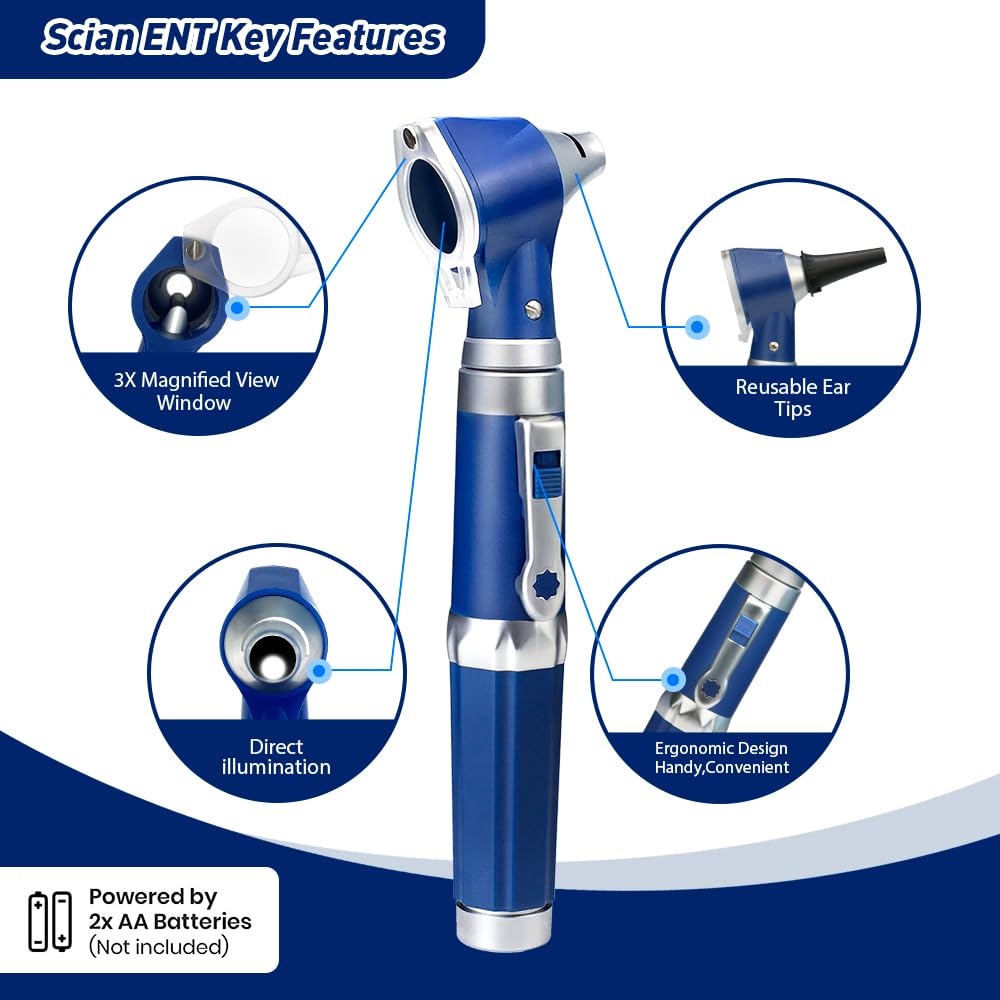 OT10G Blue Otoscope