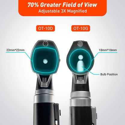OT10D Black Otoscope