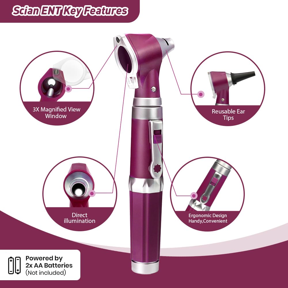OT10G Purple Otoscope