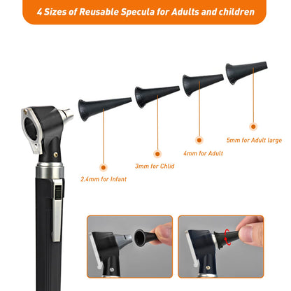 OT10J Black Otoscope
