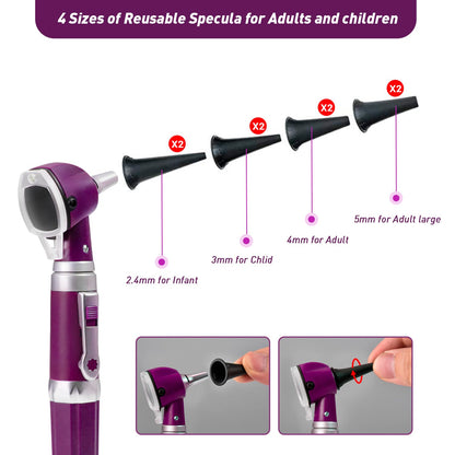 OT10D Purple Otoscope