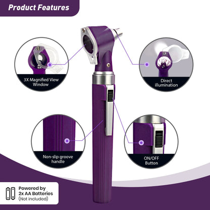 OT10J Purple Otoscope