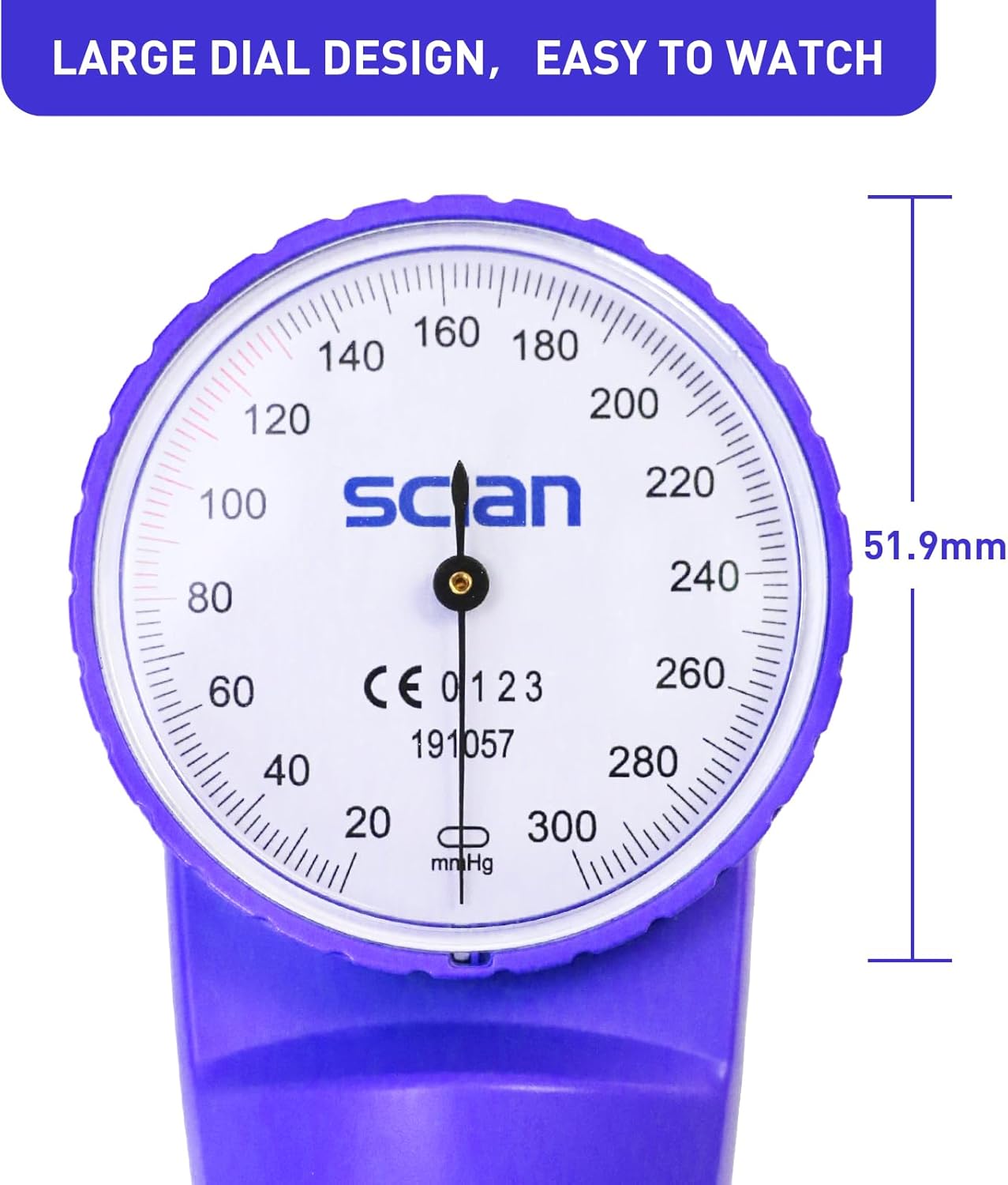 HS-20F Blue Aneroid Sphygmomanometer