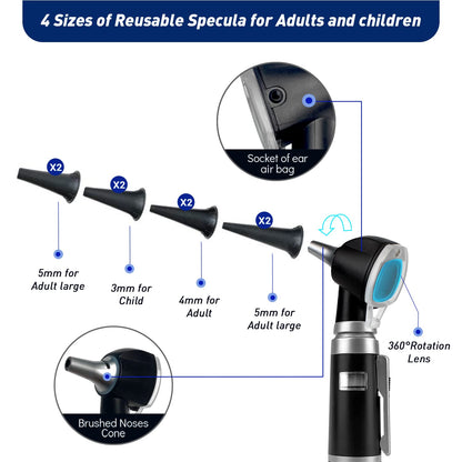 OT10L Black Otoscope