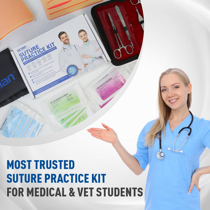 36 Pcs Suture Thread Kit