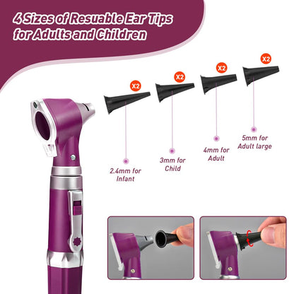 OT10G Purple Otoscope