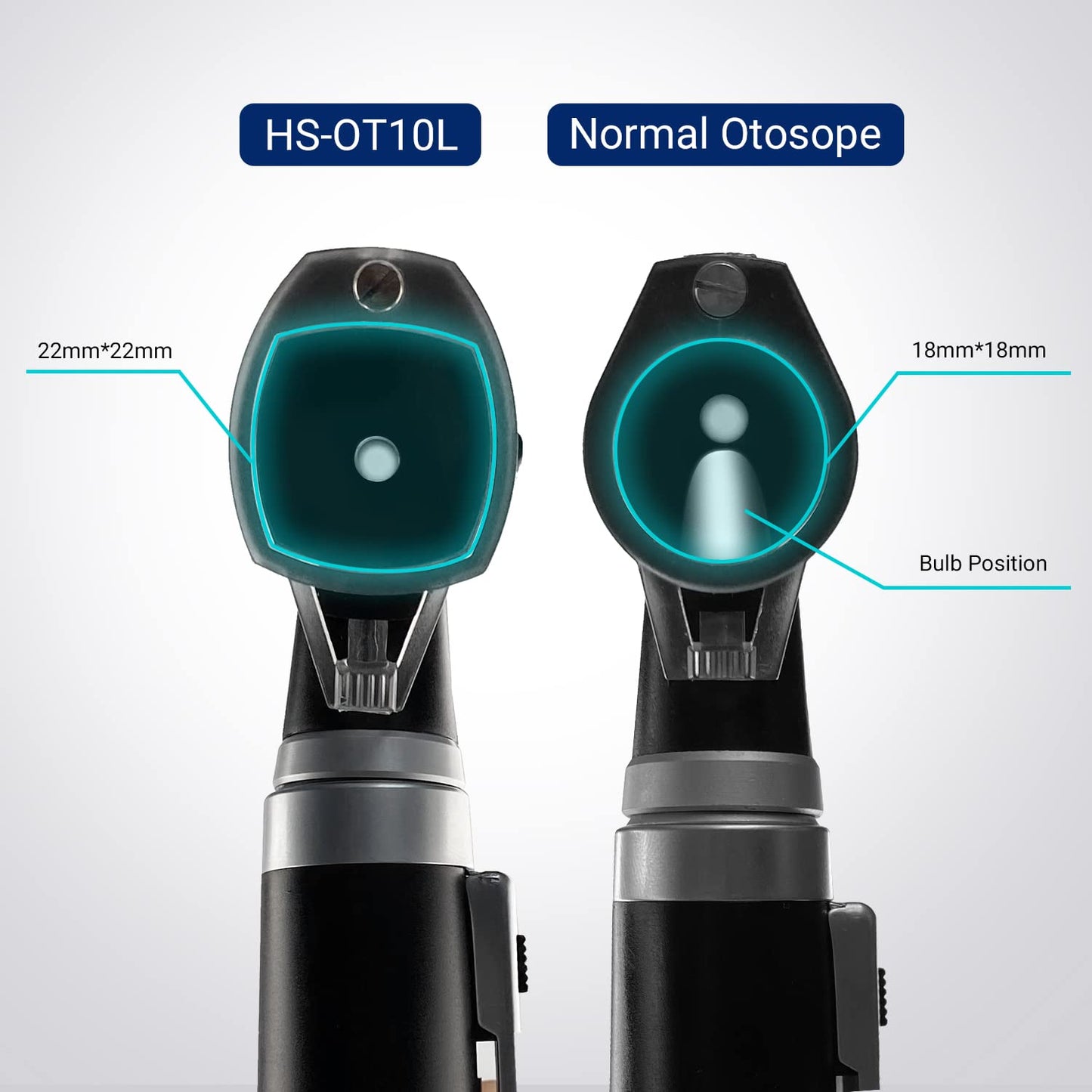 OT10L Black Otoscope