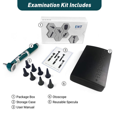 OT10D Green Otoscope