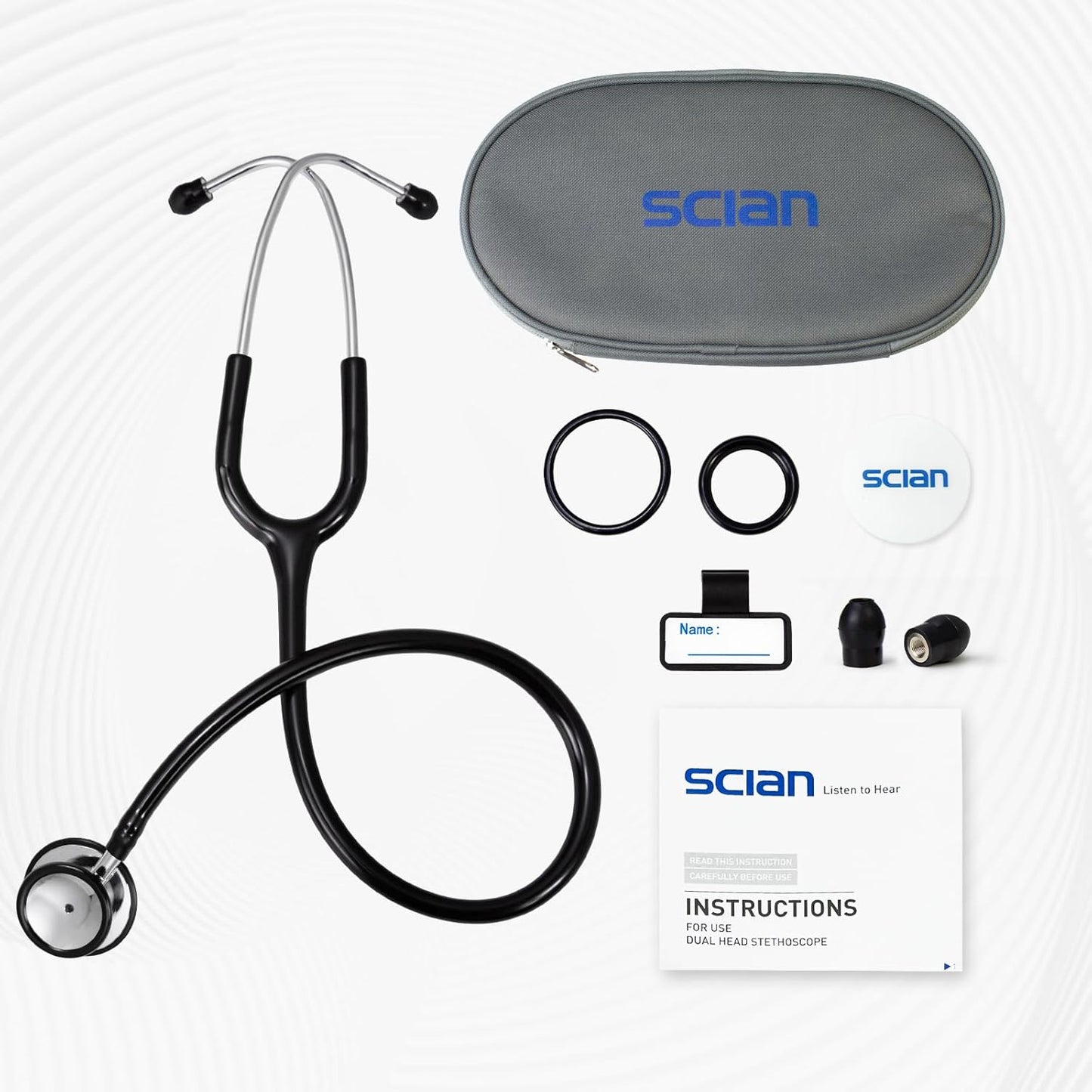 30J Black Stethoscope