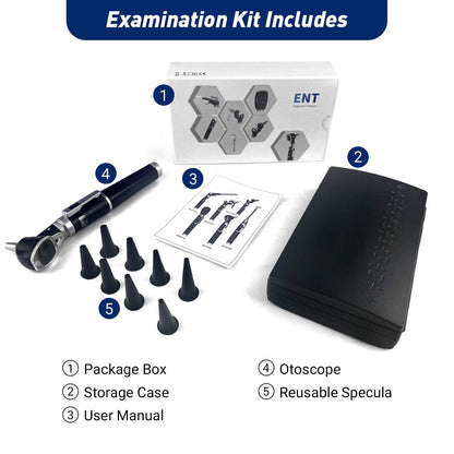 OT10L Black Otoscope