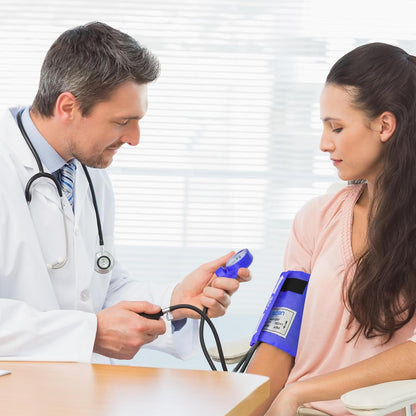 HS-20F Blue Aneroid Sphygmomanometer