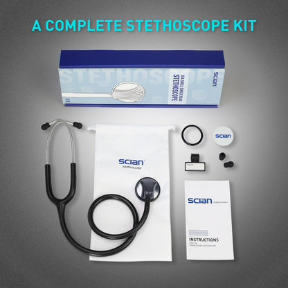 30C10 Black Stethoscope